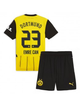 Billige Borussia Dortmund Emre Can #23 Hjemmedraktsett Barn 2024-25 Kortermet (+ Korte bukser)